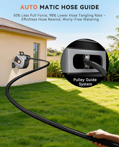 SUNPOW Retractable Garden Hose Reel - Image 4