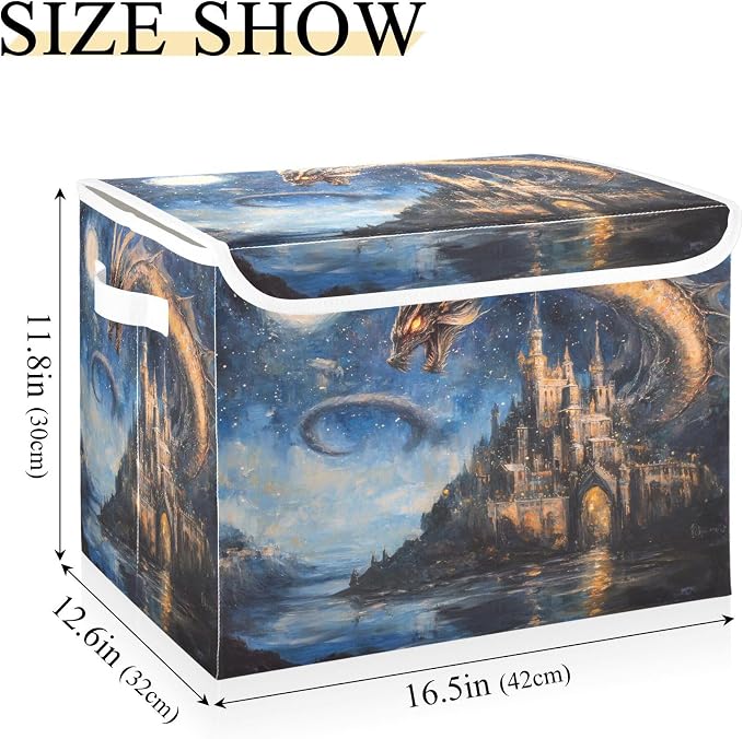 Dream Castle Dragon Storage Bins - Image 3