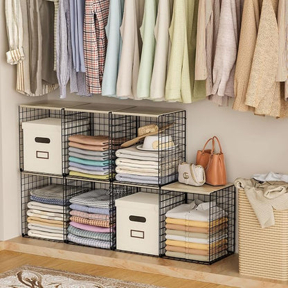 3-Pack Taller Closet Organizers and Storage - Image 4