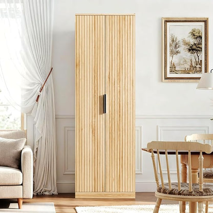 VINGLI 70" Modern Pantry Cabinet - Image 5