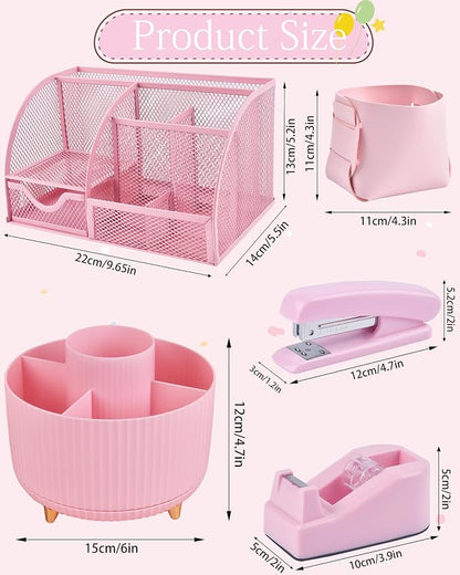 Pink Desk Accessories and Organizers - Image 5