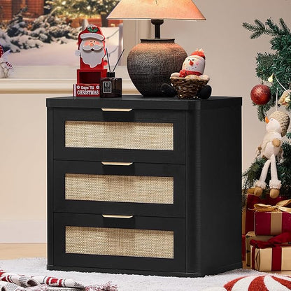 LEYAOYAO Rattan Night Stand Set of 2 - Image 6