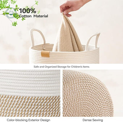 Laundry Hamper 62L, Large Laundry Basket - Image 5