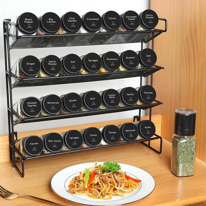 ComSaf 15Pcs 4oz Glass Spice Jars - Image 7