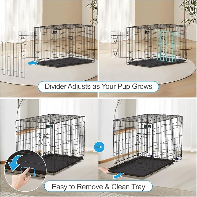 PetsTuff Great CRATES 36” Large Dog Crate - Image 7