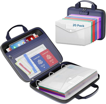 Fireproof Binder Organizer by ZOOPIP