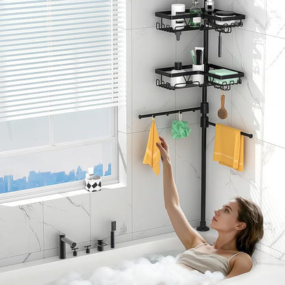 DAOYA Shower Caddy Tension Pole Corner - Image 6