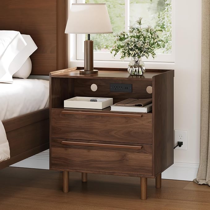 Mid-Century Modern Nightstand - Image 9