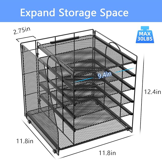 gianotter 6-Tier Paper Organizer - Image 4