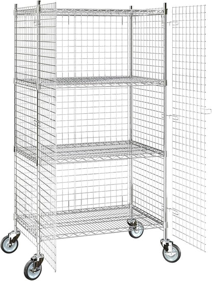 24"x36"x70" Metal Wire Chrome Security Heavy Duty Commercial NSF Certified - Image 4