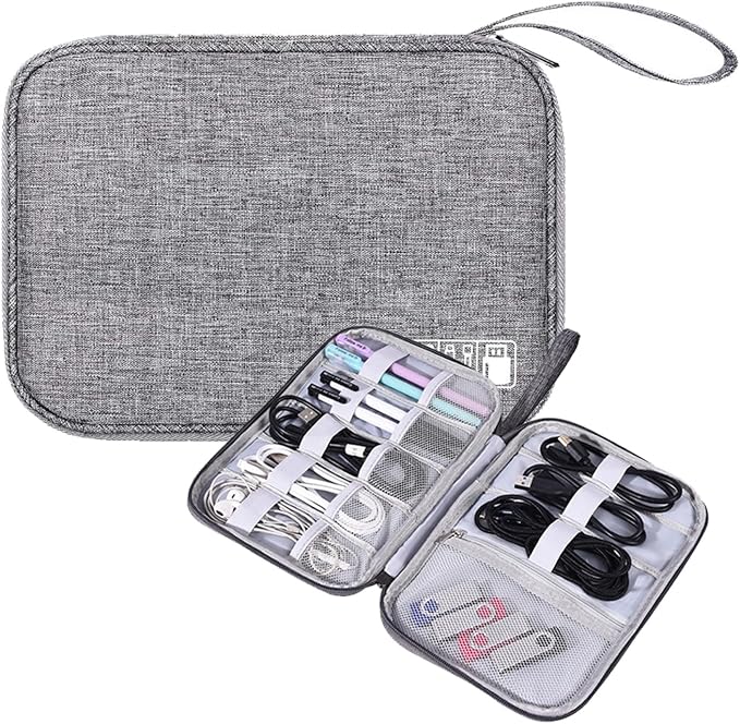 Organizer Case Small Electronic Devices USB Charger Accessories Mouse Phone by AYANICA