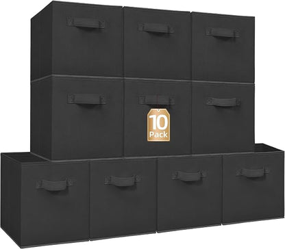 STORAGE MANIAC Storage Cubes, 11 Inch Collapsible Storage Bins by STORAGEMANIAC