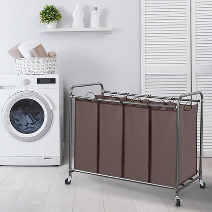 STORAGE MANIAC Laundry Sorter, 4 Section, Laundry Hamper - Image 7