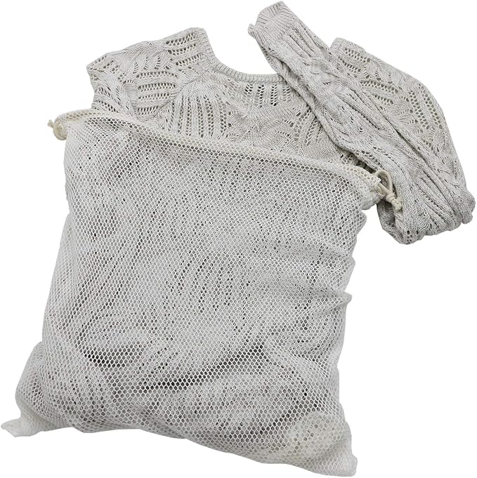 Simple Ecology Organic Cotton Mesh Laundry Bag; Machine Washing Bags - Image 5