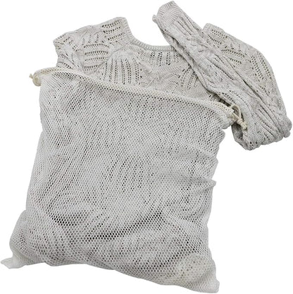 Simple Ecology Organic Cotton Mesh Laundry Bag; Machine Washing Bags - Image 5