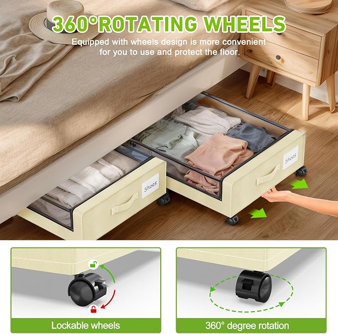 Molutsody Under Bed Storage - Image 3
