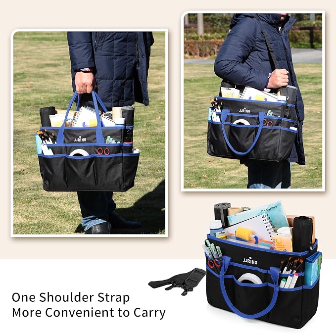 Large Multi-Functional Carrying Bag, 600D Nylon Artist Tote Bag - Image 6