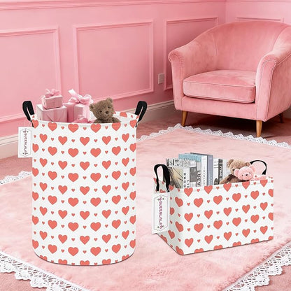 QUEENLALA Large Storage Basket, Laundry Hamper/Bathroom/Home Decor/Collapsible - Image 8