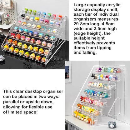 5 Tier Acrylic Display Stand Organiser - Image 4