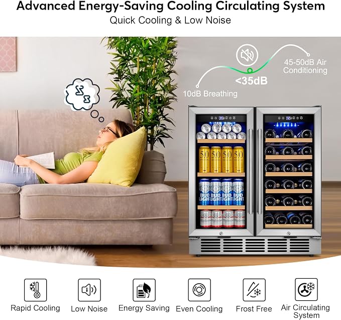 30" Wine and Beverage Refrigerator - Image 9