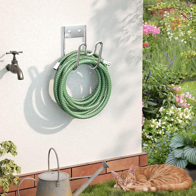 Stainless Steel Garden Hose Holder - Image 7