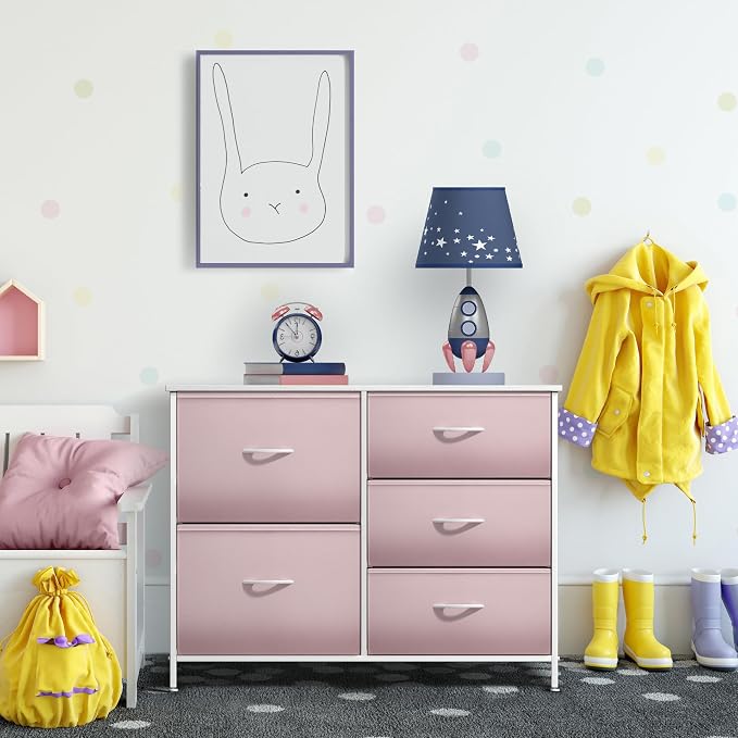 Sorbus Kids Dresser with 5 Drawers - Image 6
