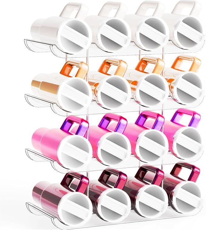 Yieach 3 Tier Stackable Water Bottle Organizer by Yieach
