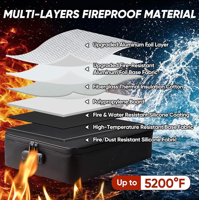 BALEINE Fireproof Document Box - Image 2