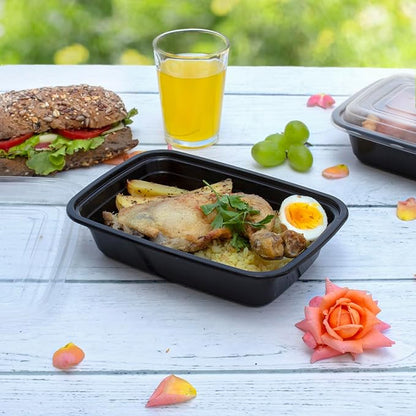 GUSTO 24 oz - 1 Compartment Meal Prep Containers - Image 3