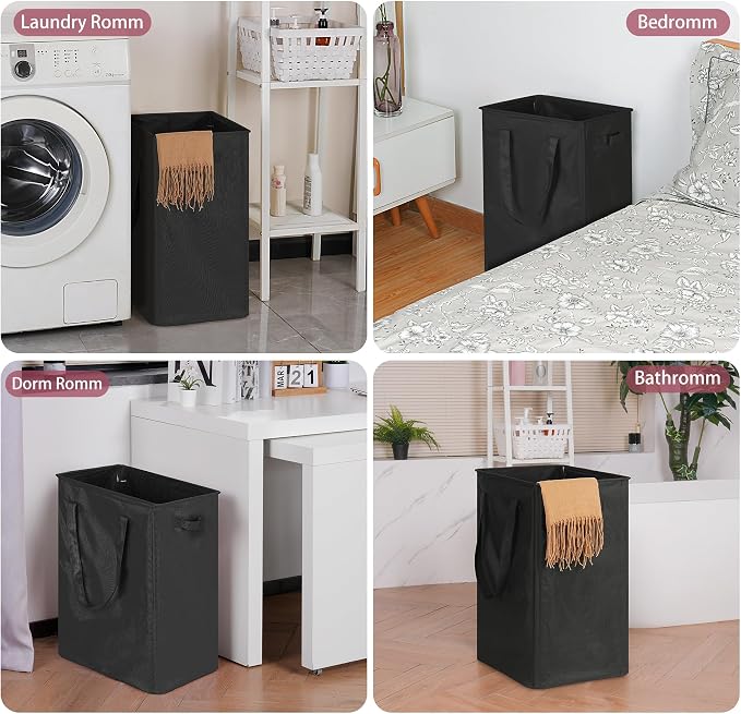 efluky Slim Laundry Basket, Narrow Laundry Hamper - Image 7