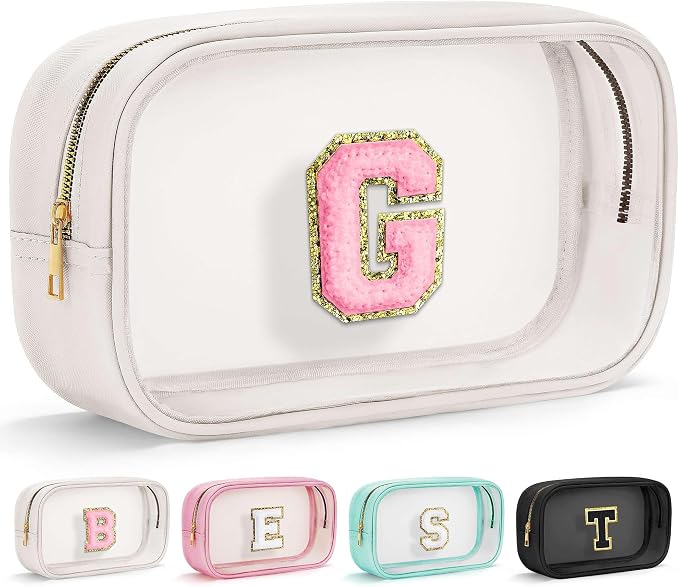 YOOLIFE Initial Make Up Bag Travel Toiletry Bag by YOOLIFE