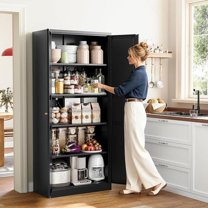 Yizosh Metal Storage Cabinet - Image 4
