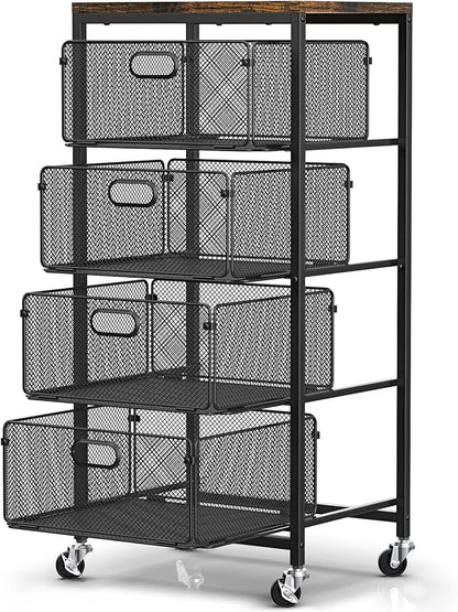 SUNALLY Rolling Kitchen Cart - Image 7