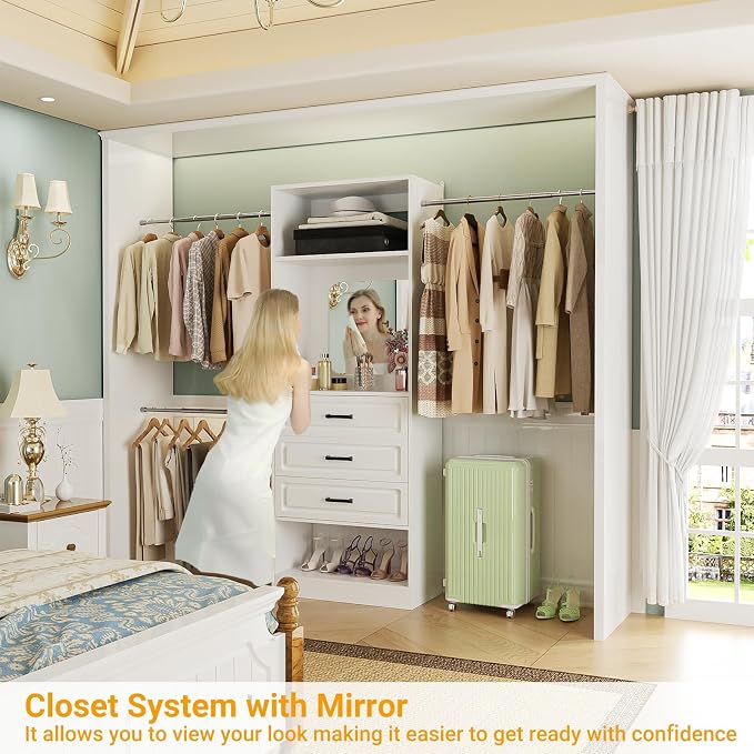 Unikito 48" W - 96” W Closet System - Image 6