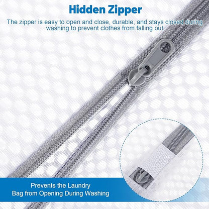 Dntorx 3 PCS Durable Honeycomb Mesh Laundry Bags - Image 4