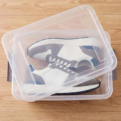 CITYLIFE 6 Packs 17 QT Plastic Storage Bins - Image 8