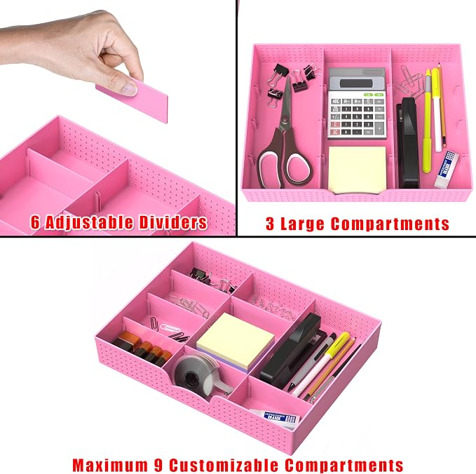 Simple Houseware Drawer Organizer Tray - Image 3