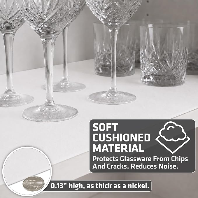 Drymate Premium Luxury Shelf & Drawer Liner, Thick Cushioned Fabric, - Image 4