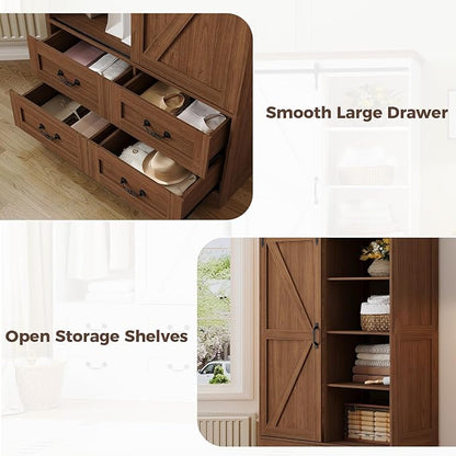 IRONCK Armoire Wardrobe Closet - Image 6
