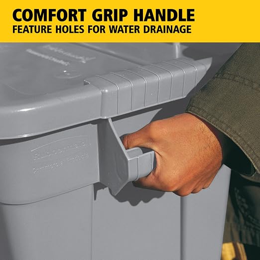 Rubbermaid Commercial Products BRUTE Tote Storage Container - Image 3