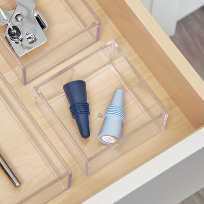 iDesign Clarity Plastic Drawer Organizer, - Image 6