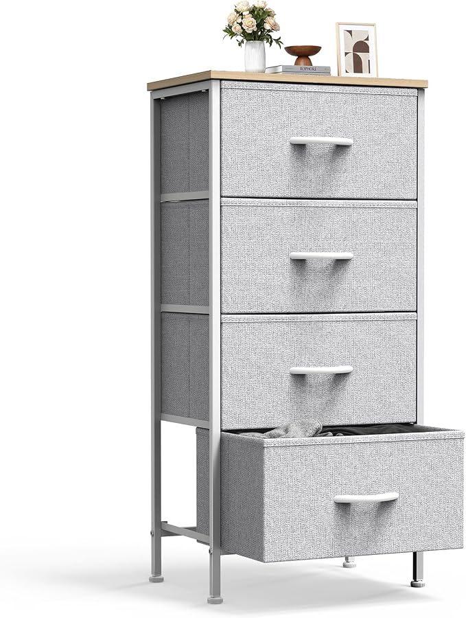 Sweetcrispy Nightstand Small Bedroom Dresser by Sweetcrispy