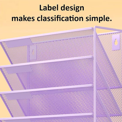 Kuntine.B Wall File Organizer Office Hanging Magazine Holder Wall File Organizer - Image 5