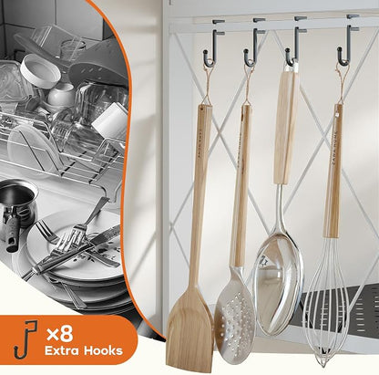 Fenbeli Foldable Shelves with Wheels - Image 5