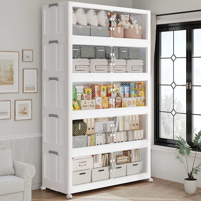 300QT Extra Large Stackable Storage Bins by Fangtueh