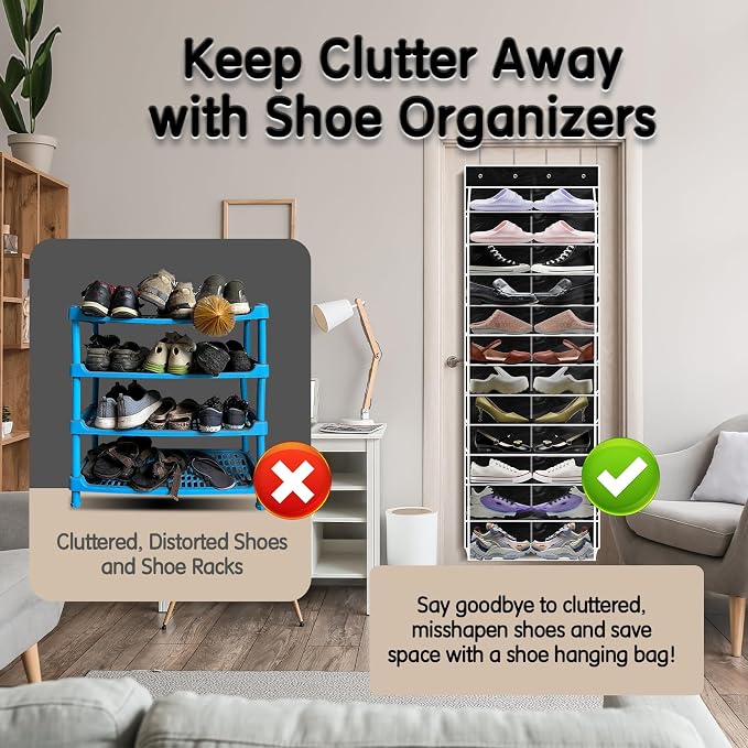 Over The Door Shoe Organizer - Image 6
