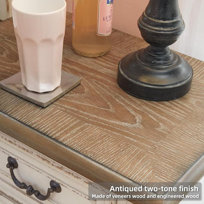 Signature Design by Ashley Realyn Vintage 5 Drawer Chest - Image 6
