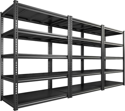 REIBII 72" H Garage Shelving Load 2500Lbs by REIBII