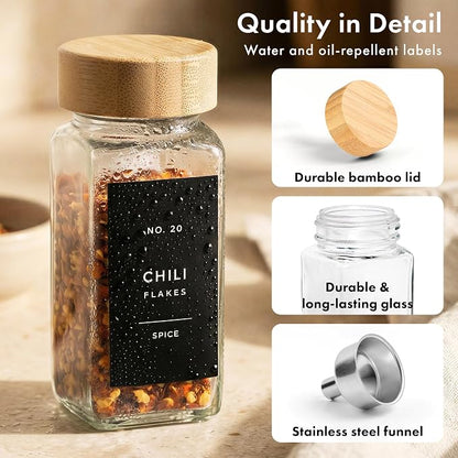 EDELHAUS® Square Spice Jars - Image 9