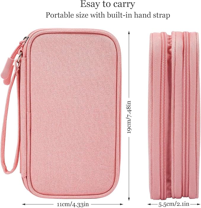 Electronic Organizer Travel Cable Accessories Bag, Electronic Organizer Case - Image 2